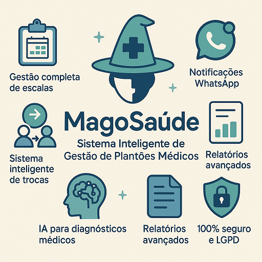 MagoSaúde - Sistema Inteligente de Gestão de Plantões Médicos