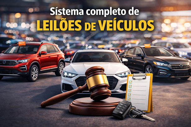 AutoLeilão Brasil - Sistema Completo de Leilões de Veículos