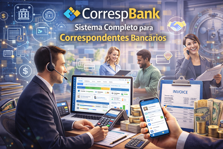CorrespBank - Sistema Completo para Correspondentes Bancários